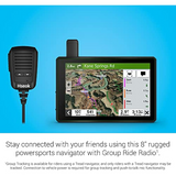 Hseok Tread SxS, GPS Navigator, Ulltrabright Display, Preloaded Topography,Group Ride Radio, inReach Technology