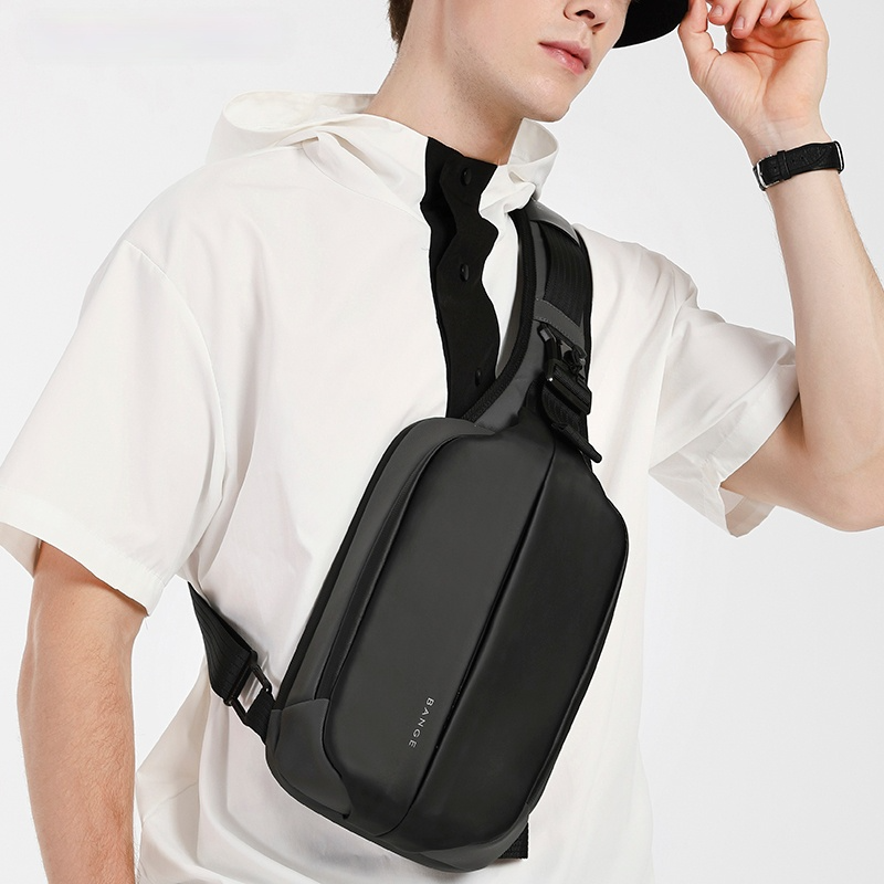 Sling Crossbody Bag for Men Crossbody Pack Large Capacity Waterproof