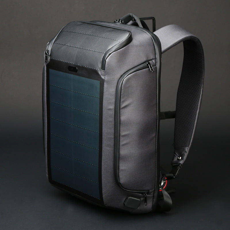 Beam Backpack for Travel 15.6inch with Solar Battery Charging Anti-theft Backpack