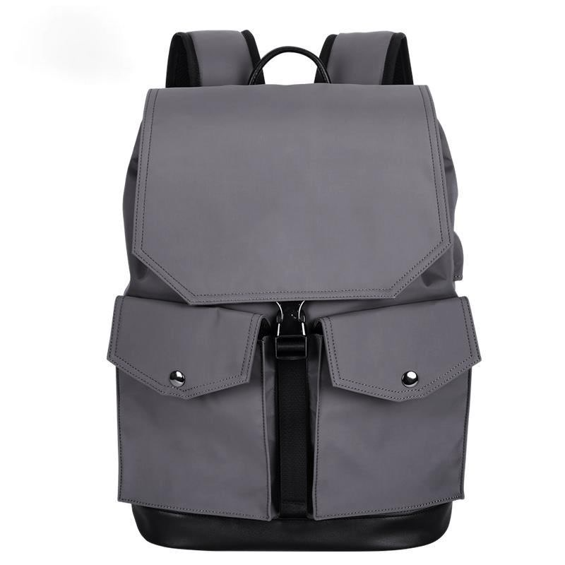 Backpack for Men Waterproof Nylon Breathable Backpacks 15.6 Inch Laptop Bag Travel Backpack with USB Charging