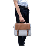 Leather Handbag Laptop Bag 13",14",15",15.6 inch Case For MacBook Air