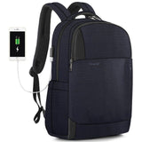 Stylish Backpack with Lock Anti theft Pocket for Men 15.6 inch USB Charging Port Waterproof School Bags