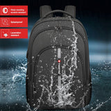 Backpack with Reflective Strips Lock Anti-theft 15.6 inch for Men Waterproof Laptop Backpack 15.6inch