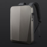 Hard Shell Backpack with Lock Anti-theft 15.6inch Waterproof Backpack Carbon Fiber USB Charging