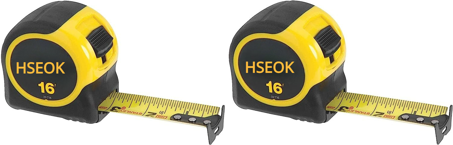 Hseok 33-716 16-Foot-by-1-1/4-Inch FatMax Tape Rule with Blade Armor (3-Pack)