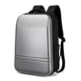 Hard Shell Backpack Stylish for Men Women with Lock USB Charging Port School Bag 15.6inch