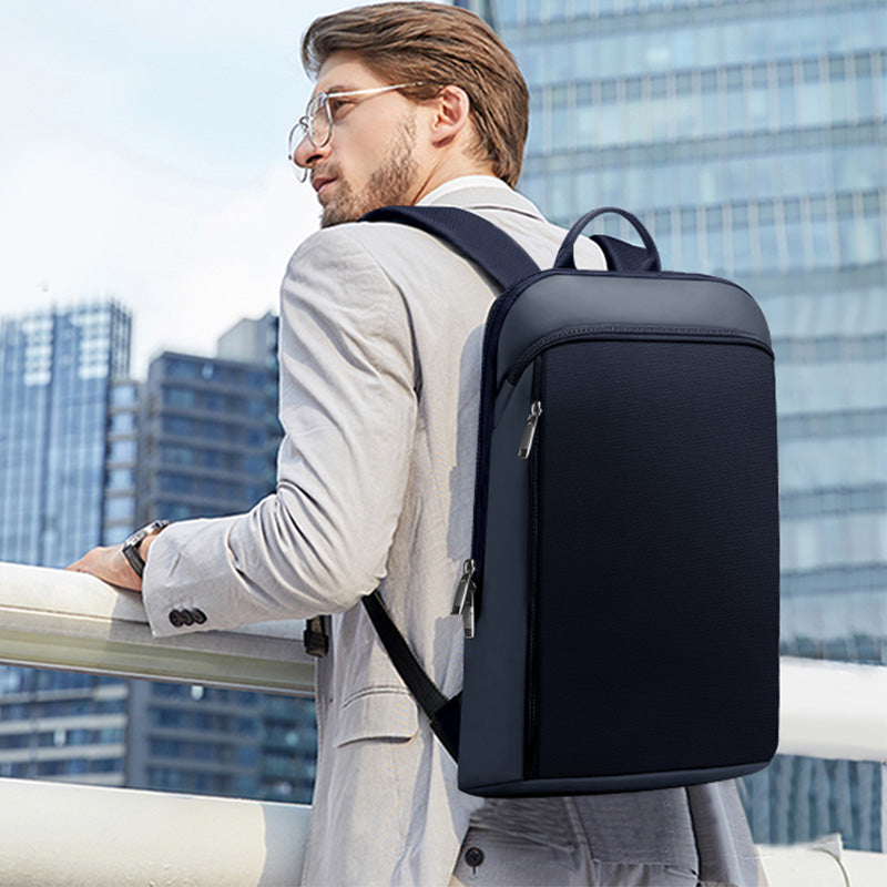 Ultra Slim Laptop Backpack for Men Expandable 15.6 inch Backpack Waterproof College Backpack Travel Laptop Backpack for Men