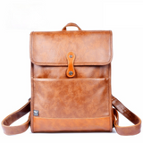 Vegan Leather Backpack Vintage for Women Travel Backpack School Bag