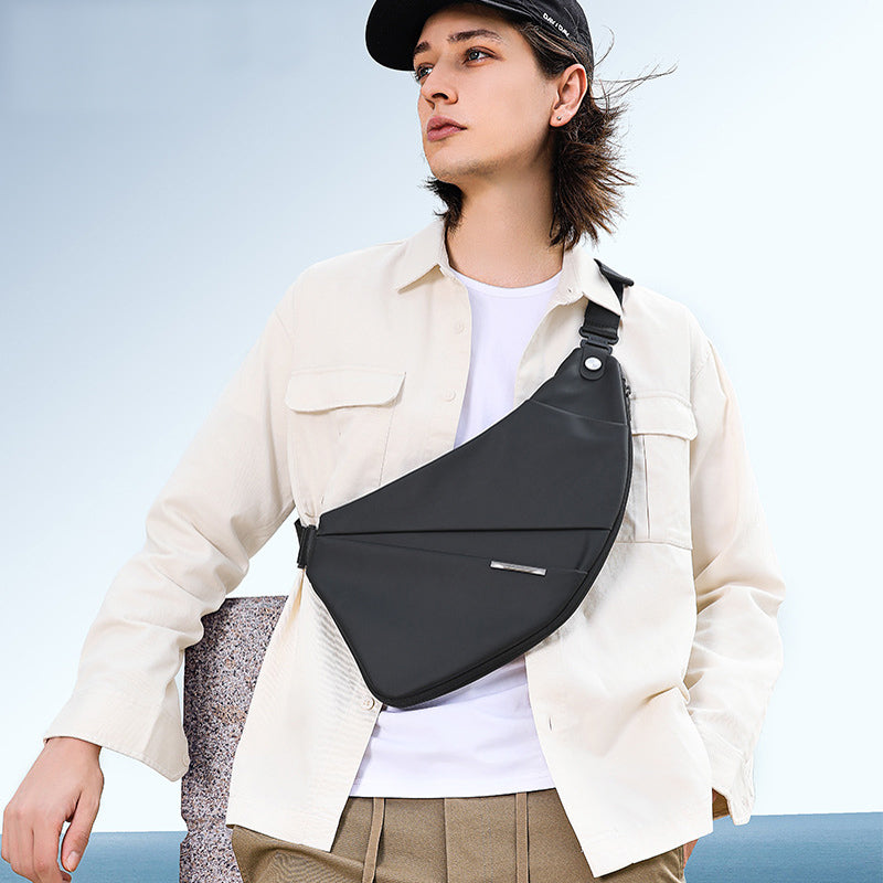 Sling Bag Expandable Gun Shaped Bag Fit in 7.9inch iPad Mini Minimalist Bag