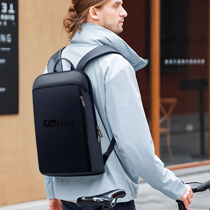 Slim Laptop Backpack for Men 15.6 inch Backpack Waterproof College ...