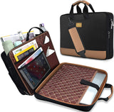 Laptop Sleeve Bag 15.6 Inch Briefcase with Shoulder Strap Expandable Water-Resistant Carrying Bag