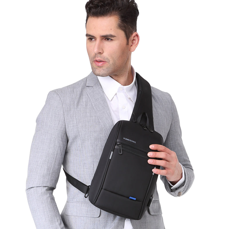 Sling Crossbody Bag Anti theft Crossbody Bag Water Repellent Shoulder Bags 10 inch Ipad Fashion Bags