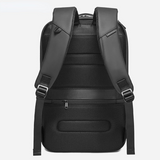 Stylish Everyday Carry Backpacks For Men Waterproof Laptop Backpack 15.6 Inch Grey