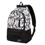 Stylish Doodle Canvas Backpack for Men Women Travel Backpack