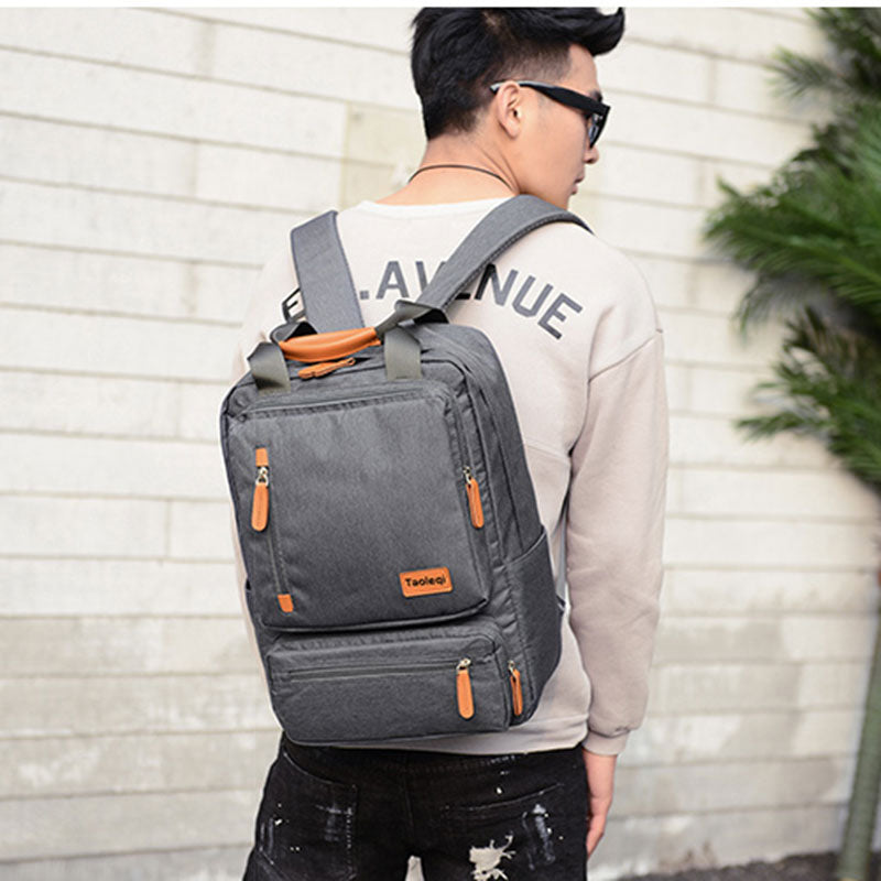 Laptop Backpack Lightweight 15 inch Laptop Bag 2021 Waterproof  Travel Backpack Gray