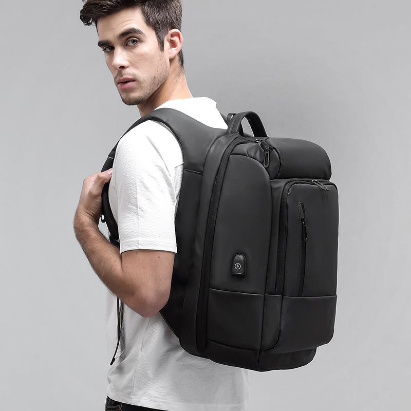 17 Inch Business Travel Laptop Backpack For Men Waterproof Functional with USB Charging Backpacks