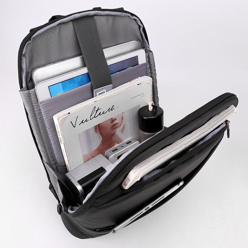 Slim Laptop Backpack Ultra Thin Business Travel Backpacks for Men Work School Bag