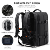 Business Travel Backpack for Men 38L  Expandable Travel Backpacking USB Charging Waterproof Bag