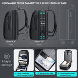 Gaming Backpacks for Men 17.3 Inch Waterproof USB Charging Port Laptop Bag Business Travel Bags
