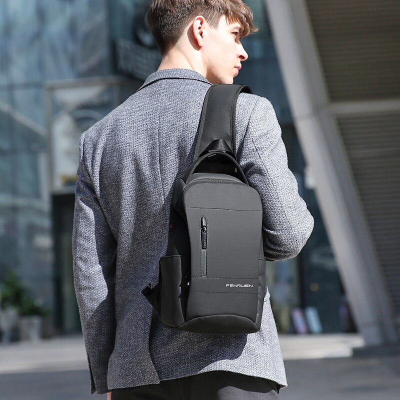 Mens crossbody bag near me Outlet