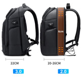 Businss Travel Backpack for Men Trip Anti-theft USB Charging School Bag Men Backpack