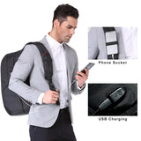 Backpack with Anti-theft Pocket USB Charging Port Waterproof Backpack 15inch Laptop Backpack for Men