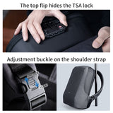 Anti Theft Backpack for Work Men 15.6'' Laptop Travel Backpacks Teenager Schoolbag
