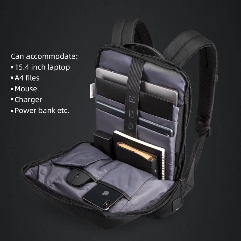 Slim Laptop Backpack Men 15.6 inch Office Work Men Ultralight Backpack