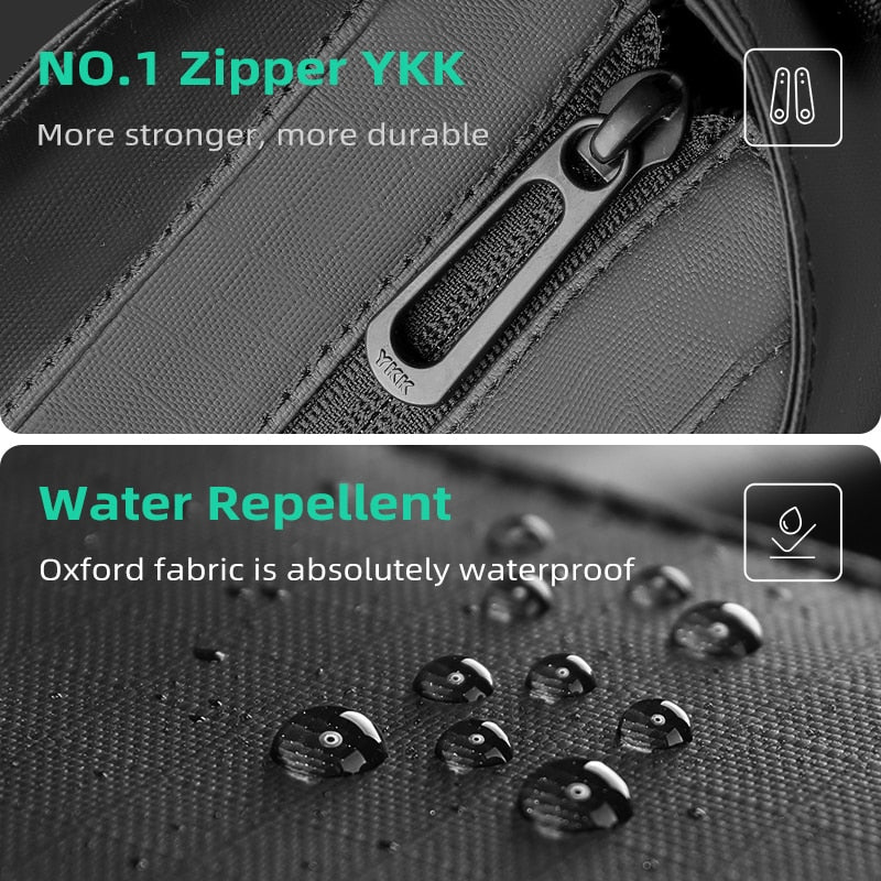 Crossbody Bag Shoulder Bag Men Oxford Tote Messenger Fit For 11 "ipad Water Resistant