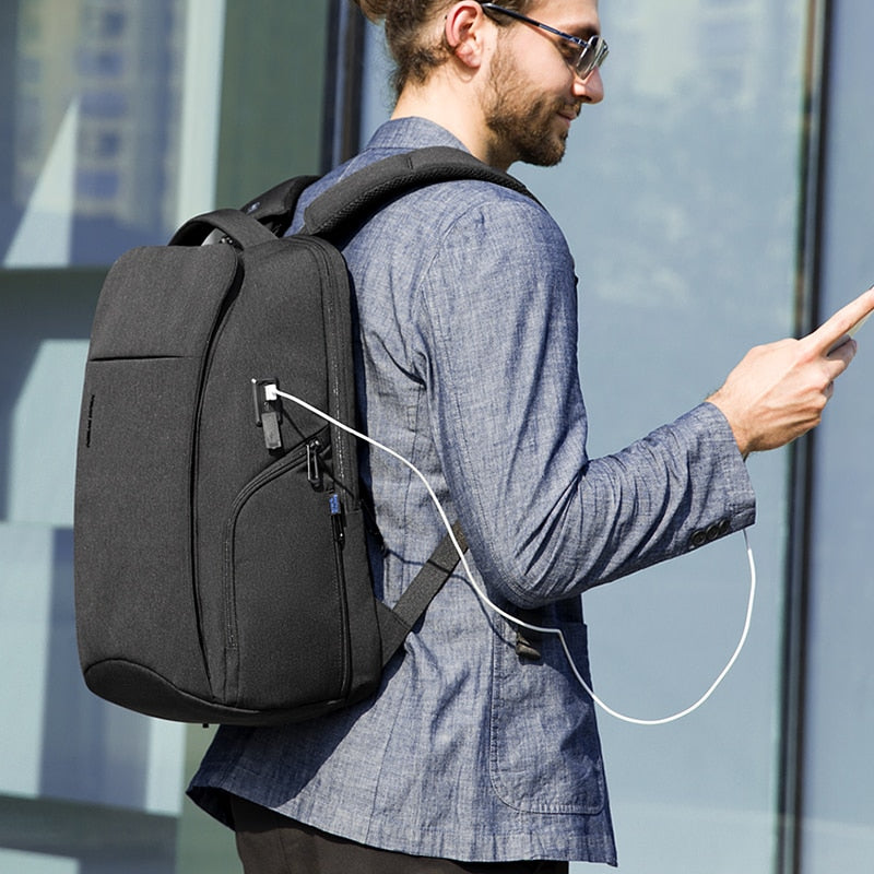 Backpack with Raincoat Waterproof Bag 15.6 Inch Laptop Damping Shoulder Strap Backpack Travel Bag