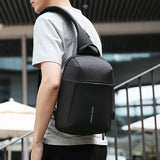 Sling Crossbody Bag for Men USB Recharging Sling Bag Anti theft Men Shoulder Bag