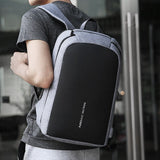 Laptop Backpack for Work Men USB Charging Port 15.6inch Laptop Casual School Backpacks