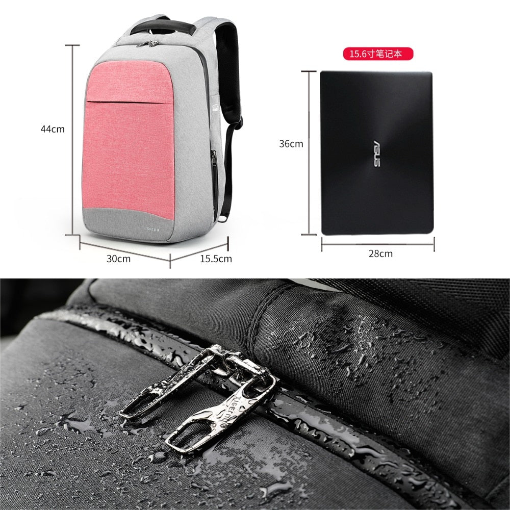 Laptop Backpack for Ladies 15.6" Laptop Anti theft Backpacks Travel Business Laptop Backpack