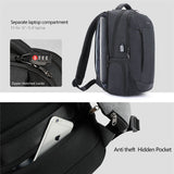 Business Laptop Backpack Anti-theft Daypack for Men 18L Laptop Backpacks Fashion School Bagpack