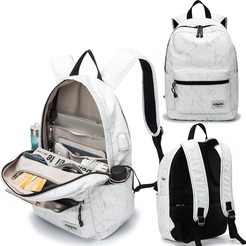 Doodle Backpack School Casual Laptop Protect Bag School Backpack For Macbook Dell Acer Laptop Bag