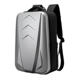 Hard Shell Backpack with Lock Stylish for Men Travel Commuting Waterproof Laptop Backpack