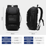 Backpack with Shoe Compartmentg Stylish Anti-theft USB Charging 15.6 Inch Laptop Backpacks Waterproof