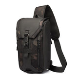 Sling Crossbody Bag Backpack Multi-layer Sling Bag Waterproof Shoulder Bag