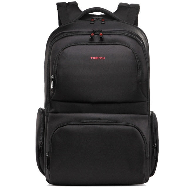 Businss Laptop Backpack with Lock Waterproof 15.6inch Nylon Men's Backpacks Schoolbag