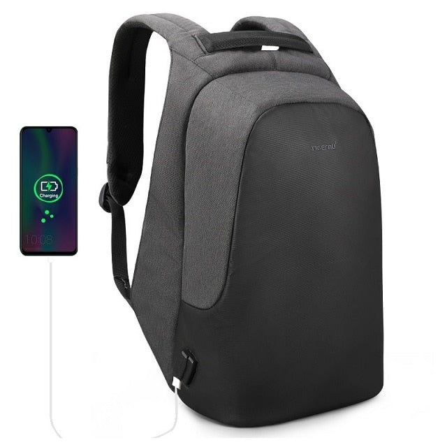 Women's Backpack for Work Travel USB Charging Anti Theft 15.6 inch Laptop Waterproof Bag