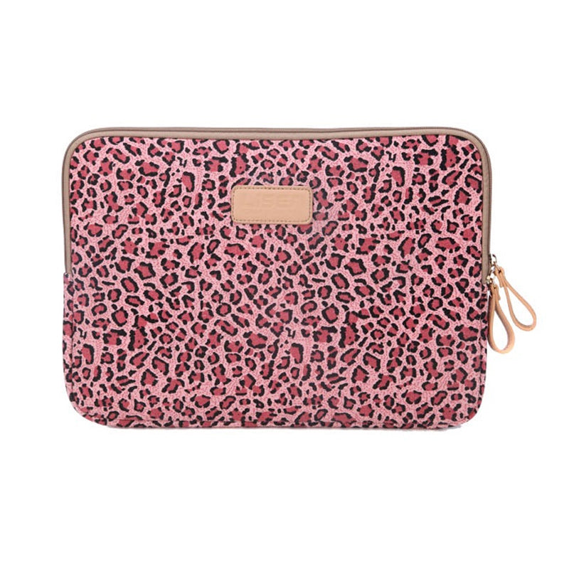 Leopard Print MacBook Air Pro Sleeve 13.3inch Laptop Sleeve Bag Handbag Sleeve Case