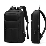 Black Laptop Backpack Waterproof 15.6inch Laptop Bag Fashion Unisex Travel Outdoor Backpack