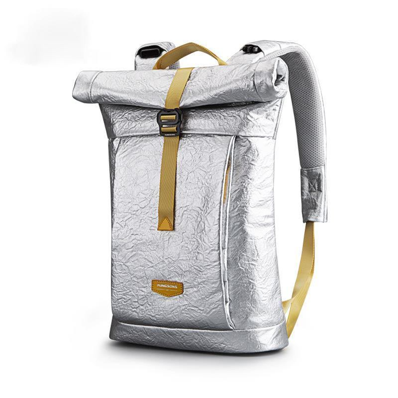 Fashion Black School Backpack for Men Women Laptop Backpacks Waterproof 15L Backpack